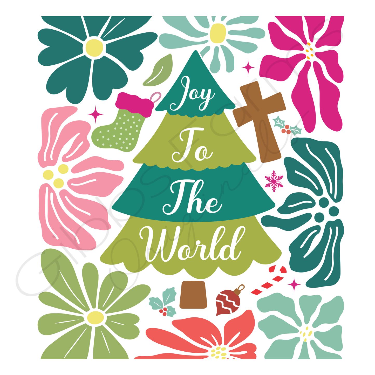 Holiday Magnets - 2.5”x 2.5“