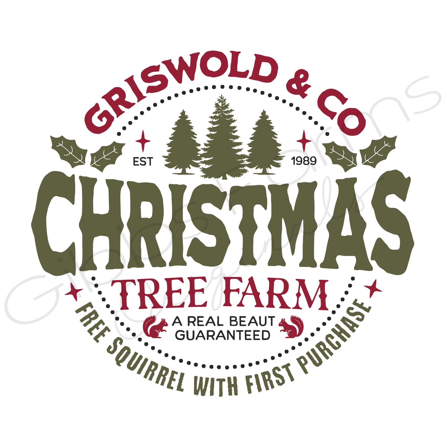 Holiday Magnets - 2.5”x 2.5“