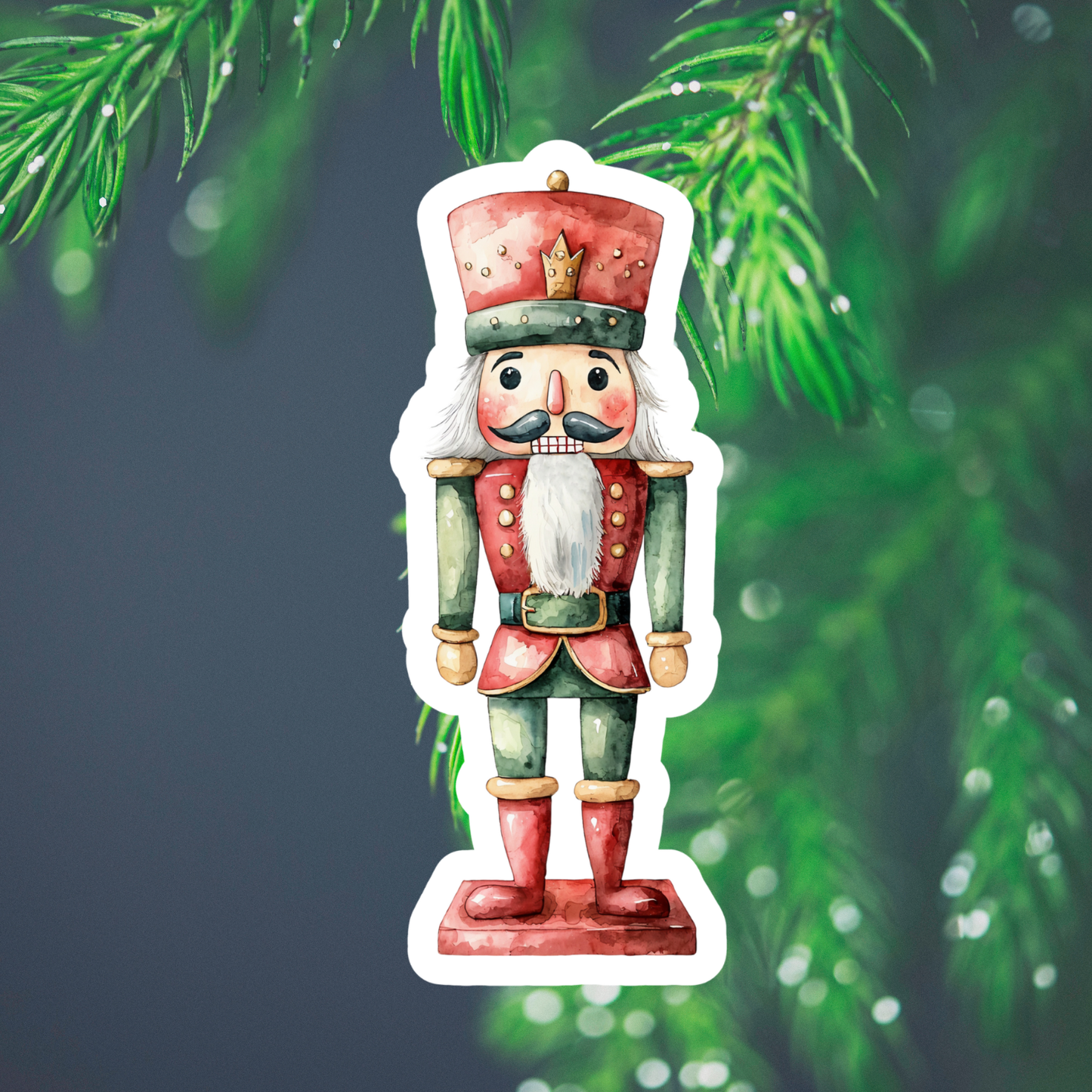 Nutcracker Waterproof Vinyl Sticker
