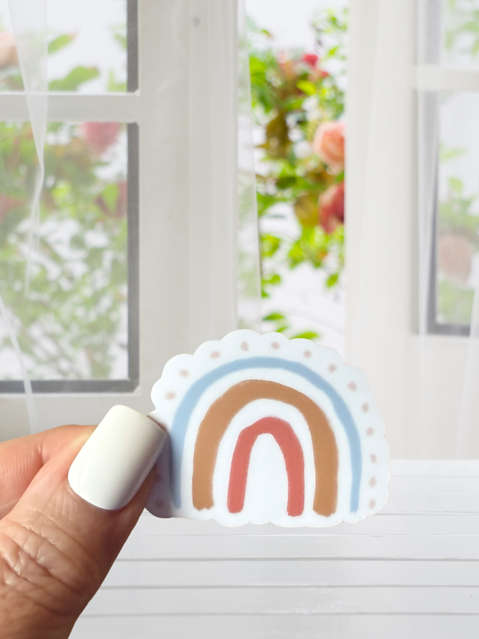Rainbow Waterproof Vinyl Sticker