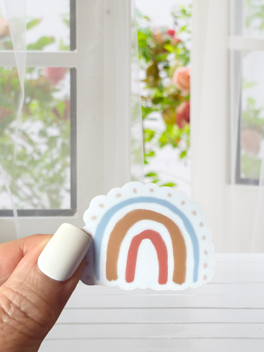Rainbow Waterproof Vinyl Sticker