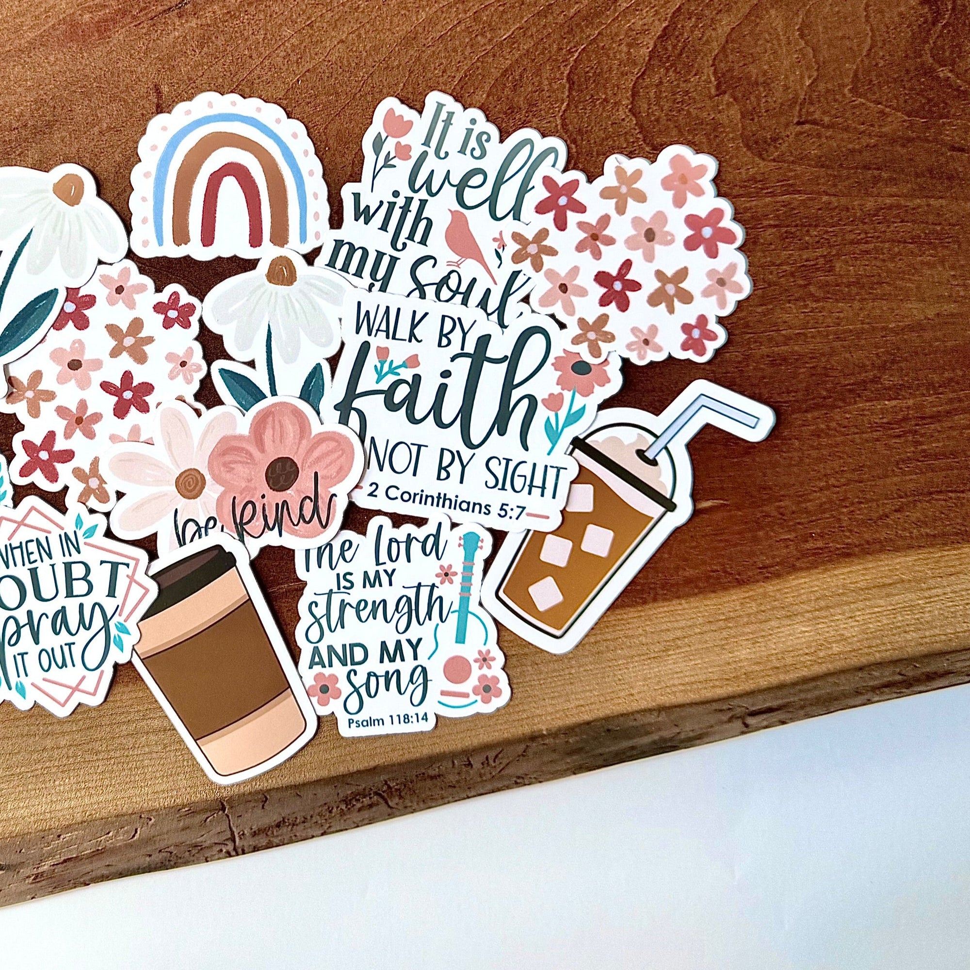 Iced Coffee Waterproof Vinyl Sticker